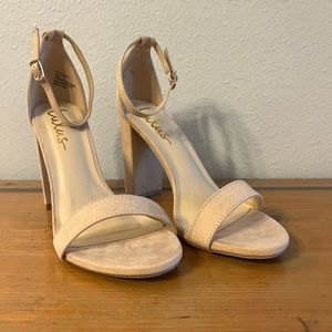 Lulu’s Nude Strappy Heels